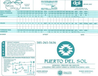 Puerto del Sol Golf Course | 60S Today