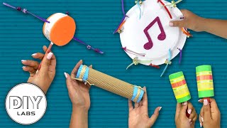 The top 20+ musical instruments made from recycled household items