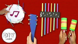 Top 7 easy to make homemade musical instruments