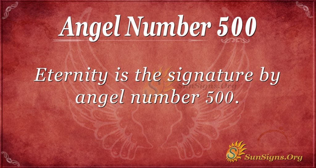 Angel Number 500