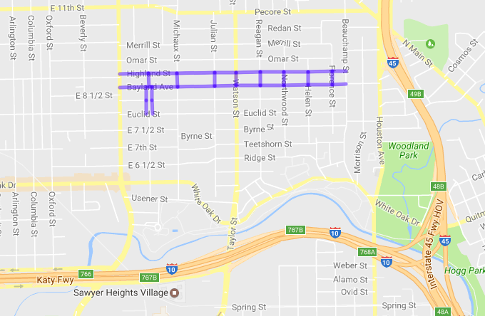 Lights in the Heights Route 2016